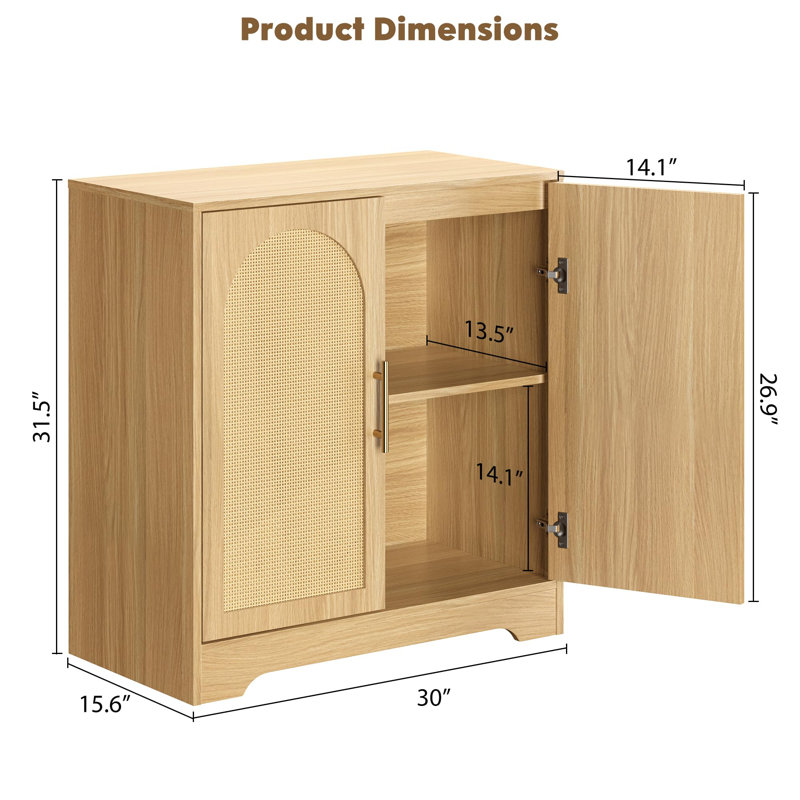 39.6cm Sideboard, Yellow