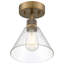 Southglenn Glass Semi Flush Mount-899124798