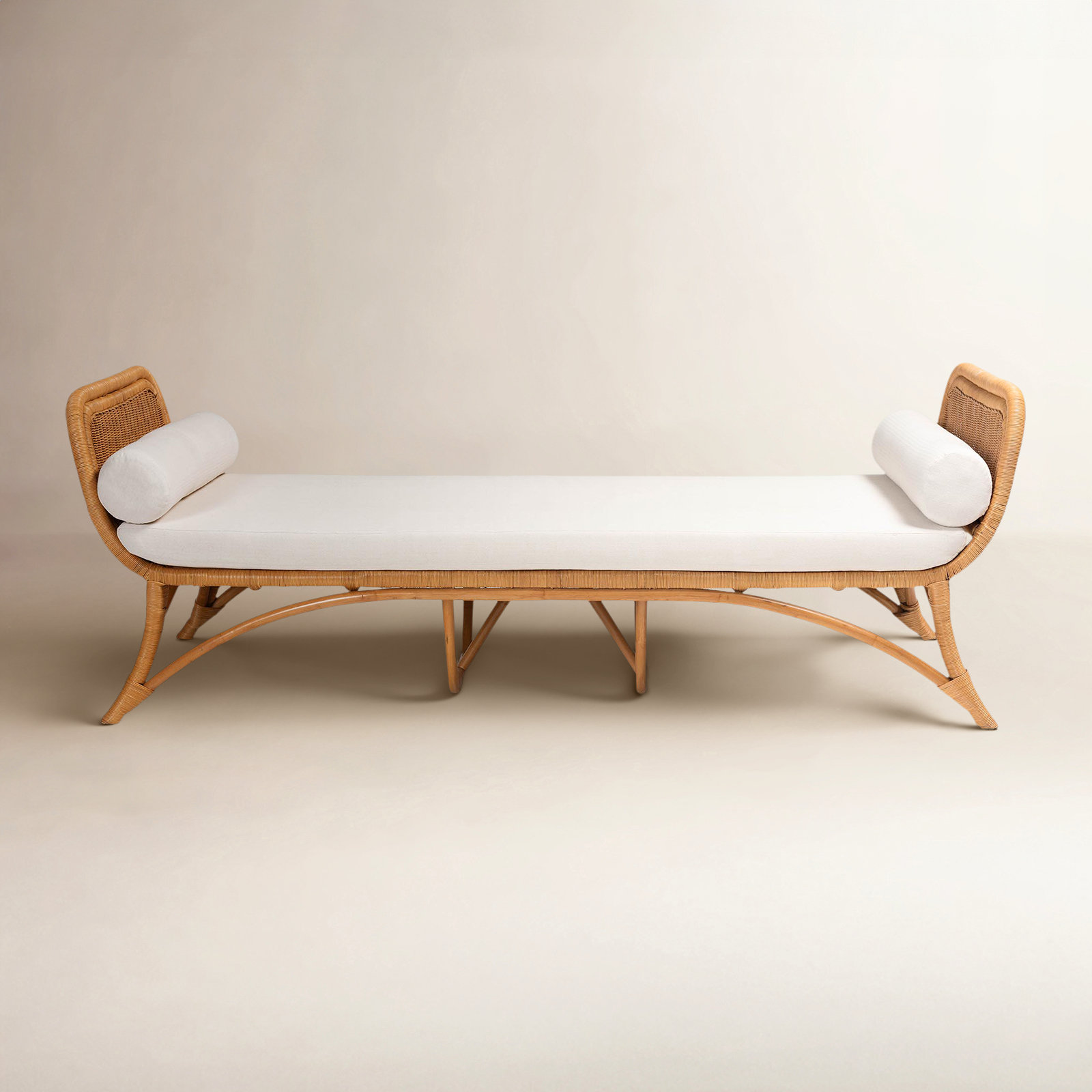 Colb Veve Bohemian Light Honey Rattan Daybed