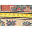 Tapis de zone en laine bleu/rouge 2 pi 2 po x 2 pi 11 po noué la à la main one-of-kind-kazak Annarosa
