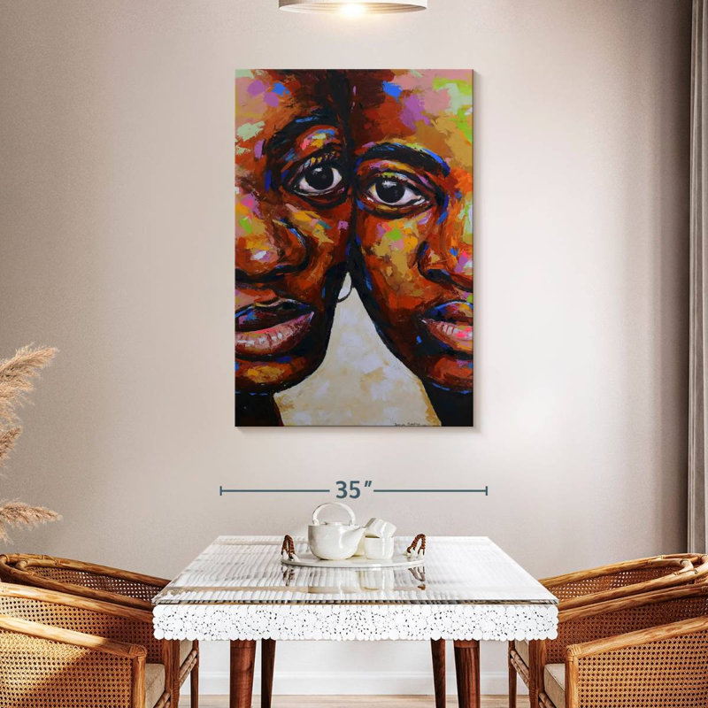 Amour inconditionnel I, H 48 po x l 32 po