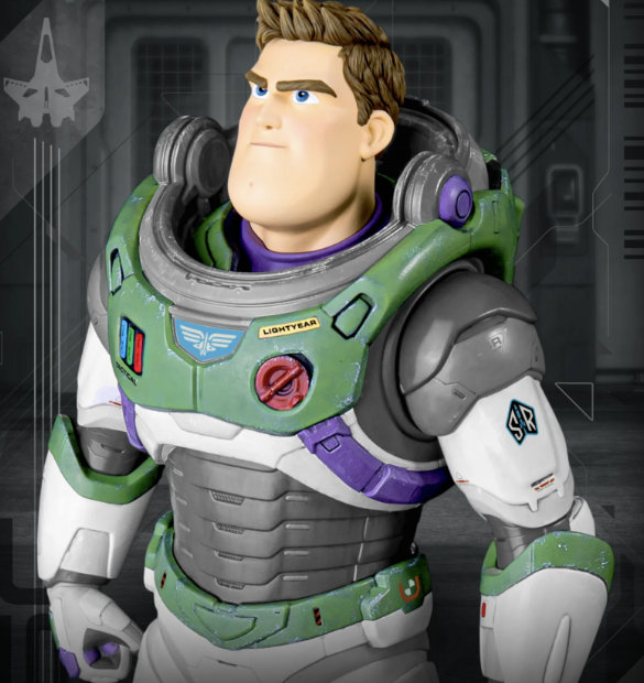 Disney Lightyear Buzz Lightyear Master Craft Table Top Statue
