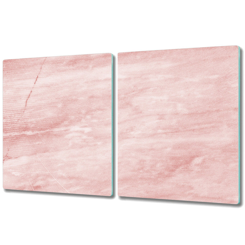 Retsof Tempered Glass Rose Chopping Board, 52cm x 40cm
