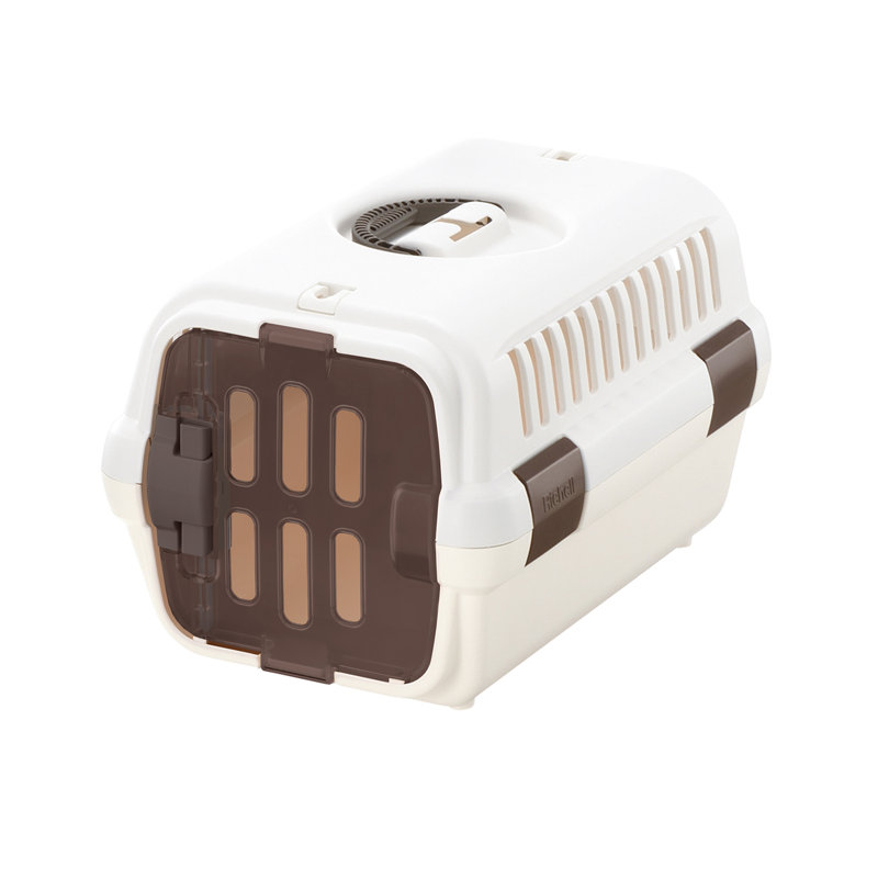 Cage de transport pour animal domestique, H 11,2 po x l 12,4 po x P 18,5 po, Rose