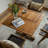 Brown Rectangular Solid Wood Dining table-2129327992