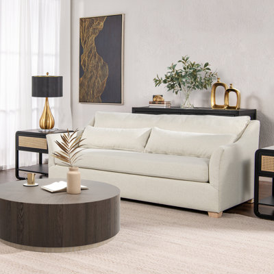 84" Flared Arm Sofa with Reversible Cushions