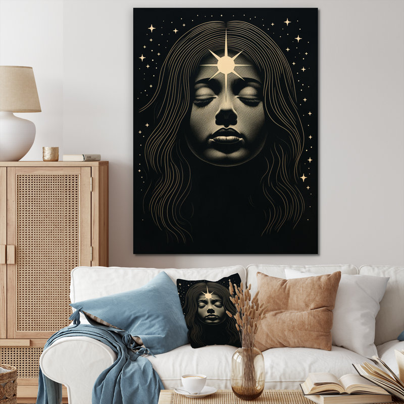 Spiritual Insight II sur impression sur toile, Toile tendue, H 20 po x l 12 po x P 1 po