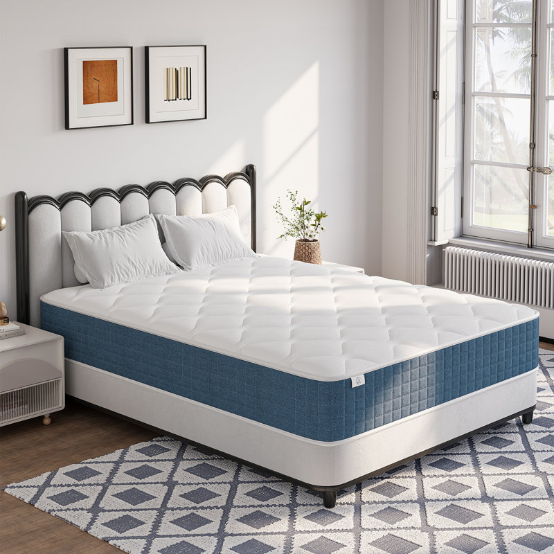 25cm Memory Foam Pocket Sprung Mattress, Kingsize (5')