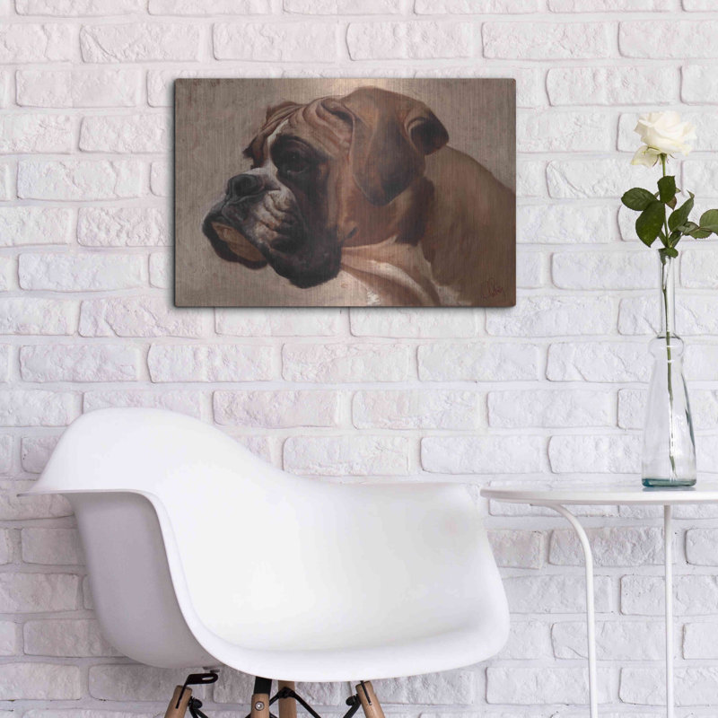«Boxer» par Thomas Fluharty, H 16 po x l 24 po