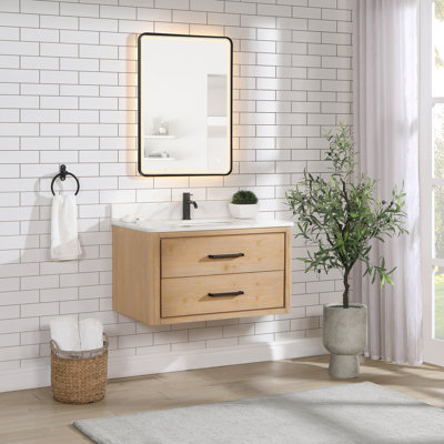 Ensemble de meuble-lavabo simple 36 po avec plateau Cristo