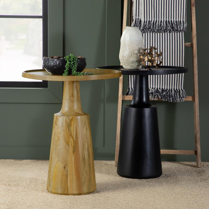 Table d'appoint, Brun
