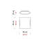 Tecla 1 - Light Simple Geometric Semi Flush Mount-542968606-542968595