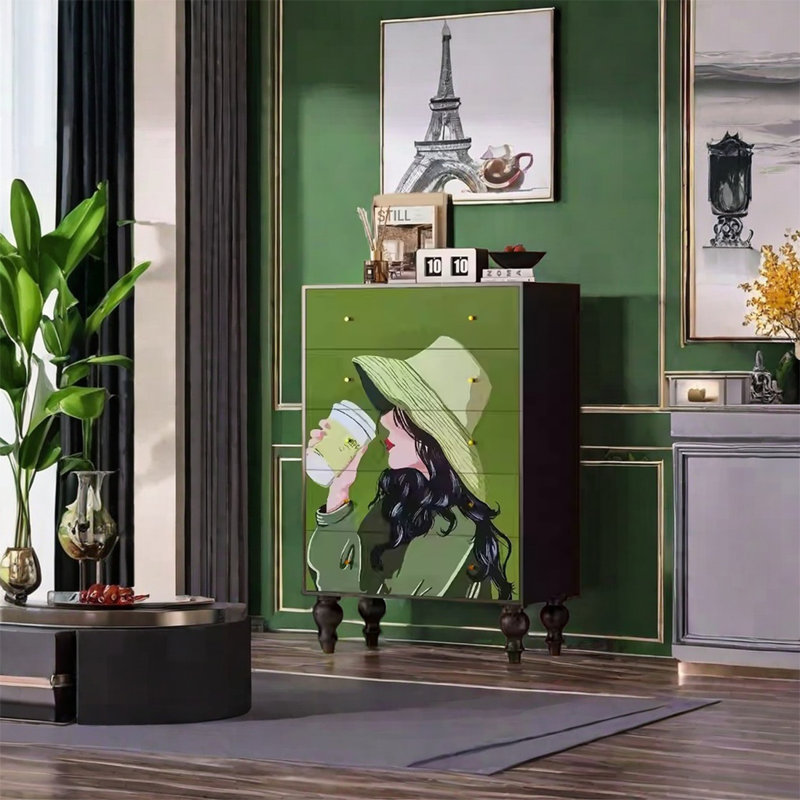 Stylish Large Capacity Storage Cabinet