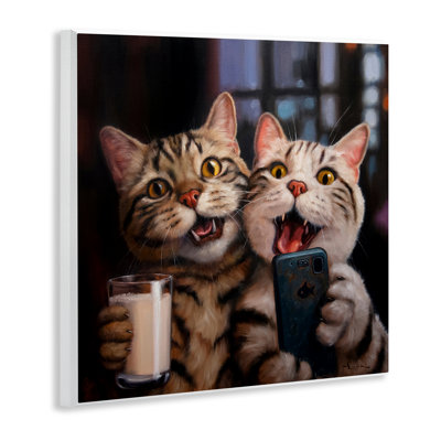 «Happy Selfie Cats» par Lucia Heffernan
