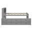 Lit plateforme avec rangement tête de lit Griffie, USB, lit gigogne Griffie et 3 tiroirs-1767001300-1767001303