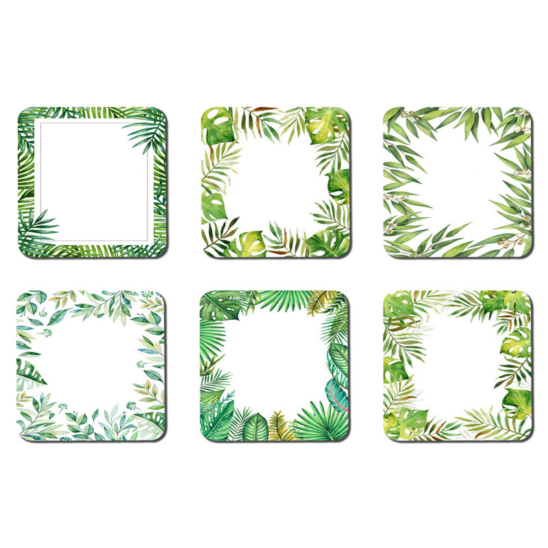 Square 6 Piece Coaster Set