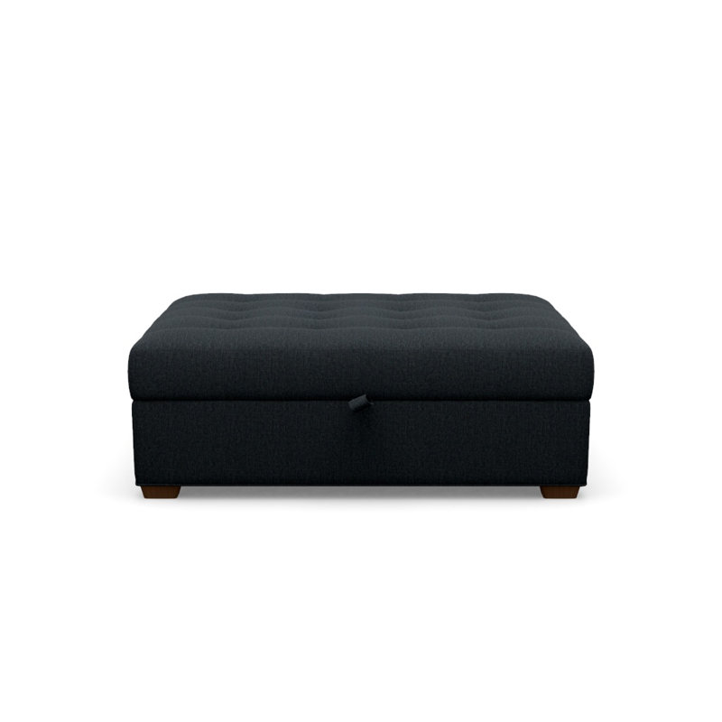 Baxter Square Ottoman, Walnut, Grande 120935
