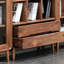 Bibliothèque de haute qualité en noyer