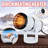 Vehicle Mounted Foldable 360 Degree Rotary Heater Defroster And Demister Purification