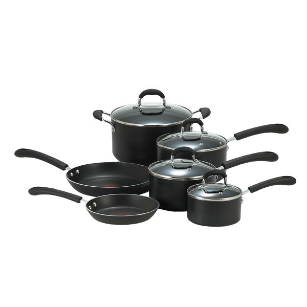 T-fal Prograde Nonstick Jumbo Cooker 5 Quart Induction Cookware, Pots and  Pans, Dishwasher Safe Black - Yahoo Shopping