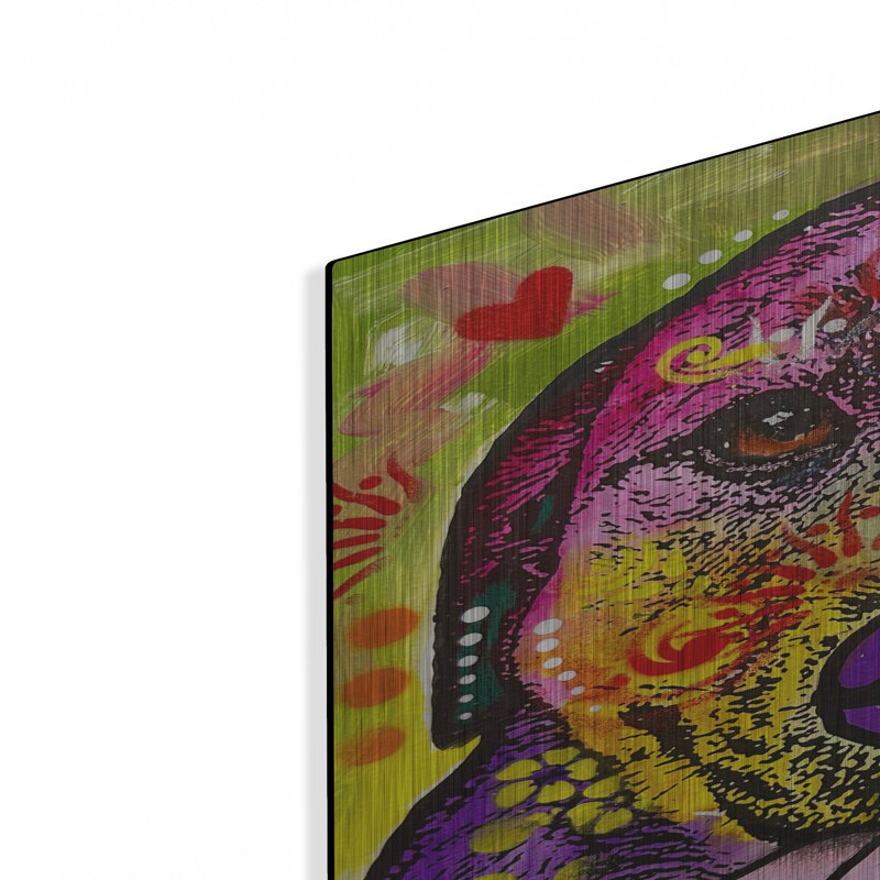 Dakota Fields «You Are The Best» par Dean Russo, art mural en métal, H 36 po x l 24 po