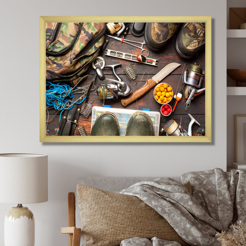 Finition de l'équipement I sur toile, Cadre doré simple, H 12 po x l 20 po x P 1 po