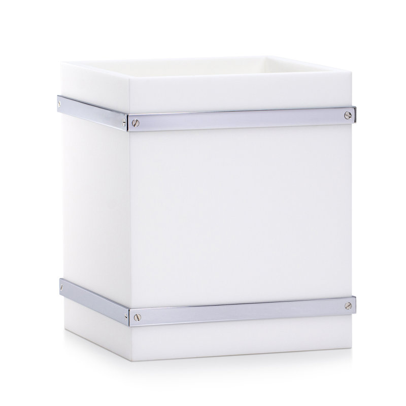 Allegato Chrome Waste Basket