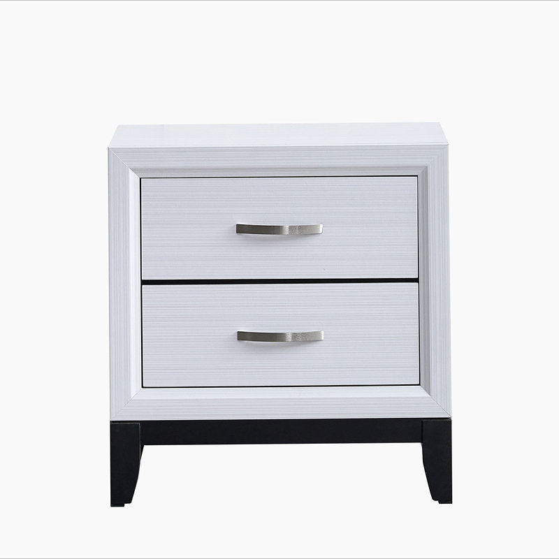 Nightstand , White, White