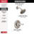 Delta Foundations 13 Series 5-Setting Shower Faucet Set, Chrome Shower Head and Handle Set, Valve Trim Kit, Stainless BT13211-SS (Valve Not Included)-125988103