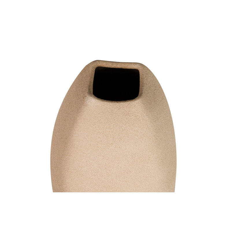 Ceramic / Porcelain Table Vase, Brown, 60cm H x 20cm W x 20cm D