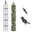2 PCS treillis de jardin pour plantes grimpantes pour plantes grimpantes, antirouille en métal enduit de polyéthylène