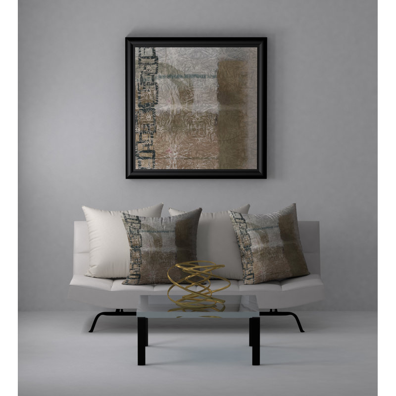 Housse de coussin carrée/insert, 18 po x 18 po