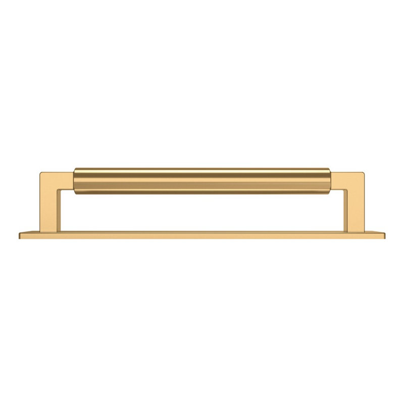 4927 Contemporary Back Plate, Polished Brass