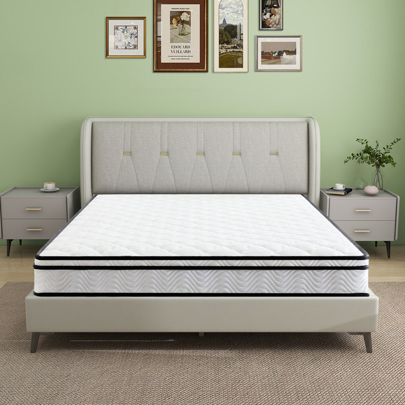 10" Medium Cooling Memory Foam Hybrid Mattresses in a Box with CertiPUR-US Certified Foam, Twin