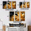 Feuilles d'or - ensemble d'art mural feuilles-107744075-107744077