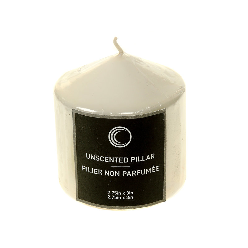 Bougie conique non parfumée