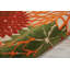 Tapis intérieur / extérieur vert / rouge / orange à motif floral Miraloma-1984320182