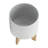 Exquisite Ceramic Planter With Stand, Versatile For Indoor And Outdoor Decor, Enhancing Any Space With Style And Functionality.