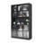 Glennell Lighted China Cabinet With Glass Doors And Shelves-1824619414