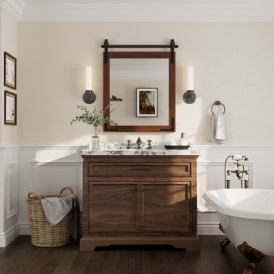 Miroir mural Amara Rustic Farmhouse