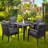 Lucy 4" Outdoor Seat / Back Cushion-1140700975