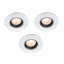 Garniture encastrée ouverte 9 po light light ring od mini médaillon