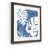 Papier, cadre noyer
