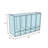 Jonti-Craft® Toddler 5 Section Coat Locker