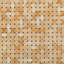Carreau de mosaïque en marbre et onyx en marbre 13 po x 13 po Galipeau-58248275