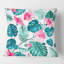 Coussin décoratif tropical imprimé tropical Mid-Century-48426225