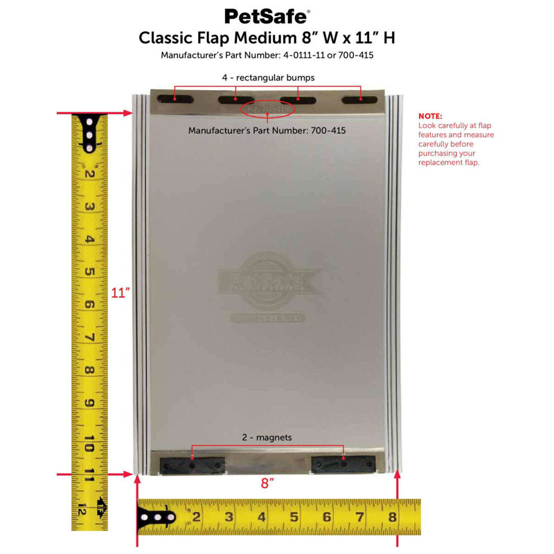 PetSafe Classic Replacement Flap, Medium