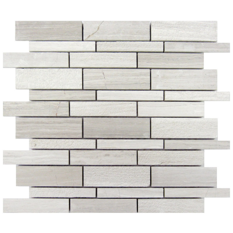 Wood Mosaic Wall & Floor Tile