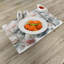 Ensemble de 4 napperons roses Ambesonne