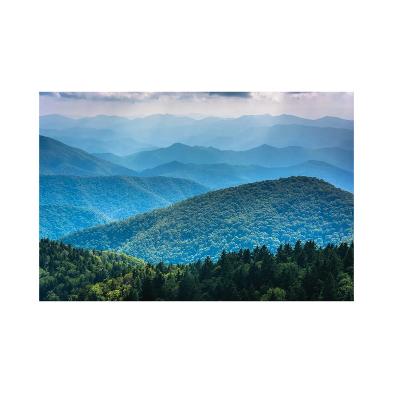 Blue Layers- Gallery-Wrapped Canvas Giclée